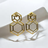 Brinco Folheado a Ouro 18k